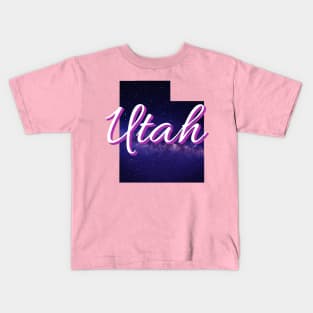 Galactic States - Utah T-Shirt Kids T-Shirt